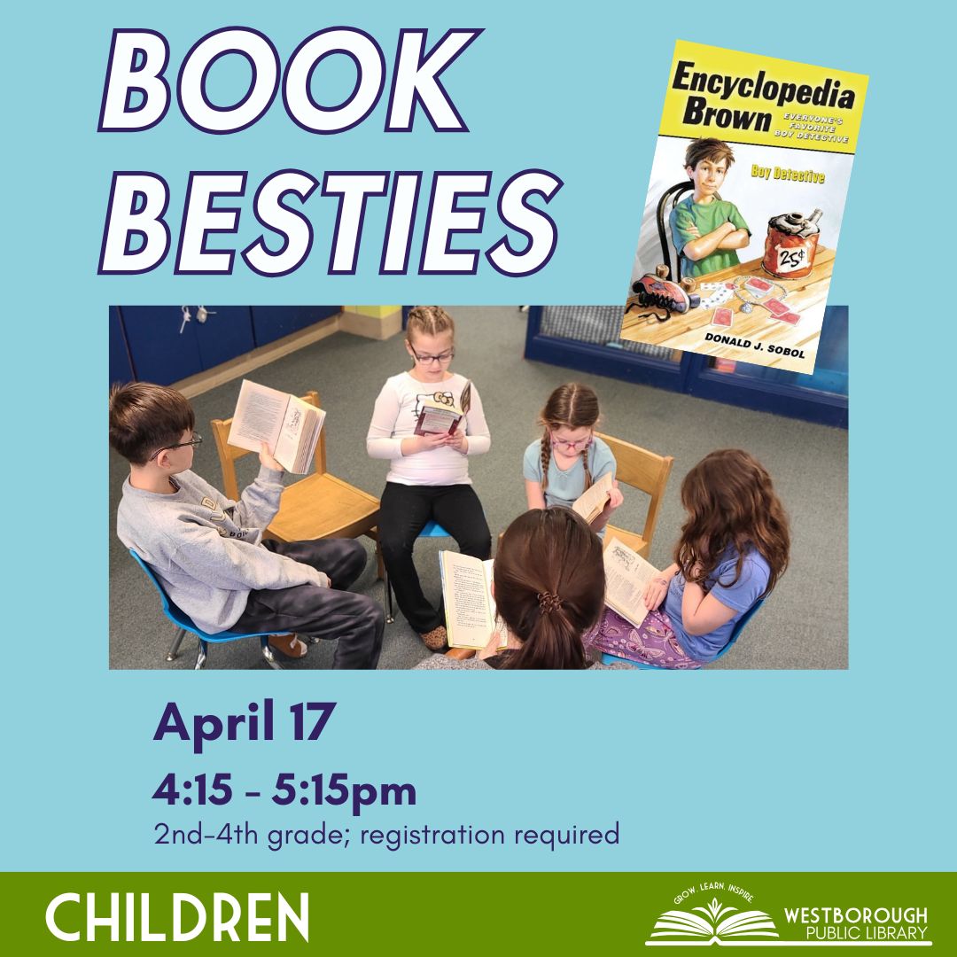 Book Besties The Westborough Public Library